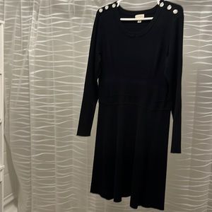 Black sweater dress size XL,